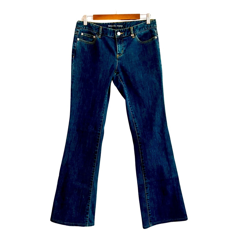 Michael Kors Studded Back Pockets Bootcut Jeans - Picture 3 of 8